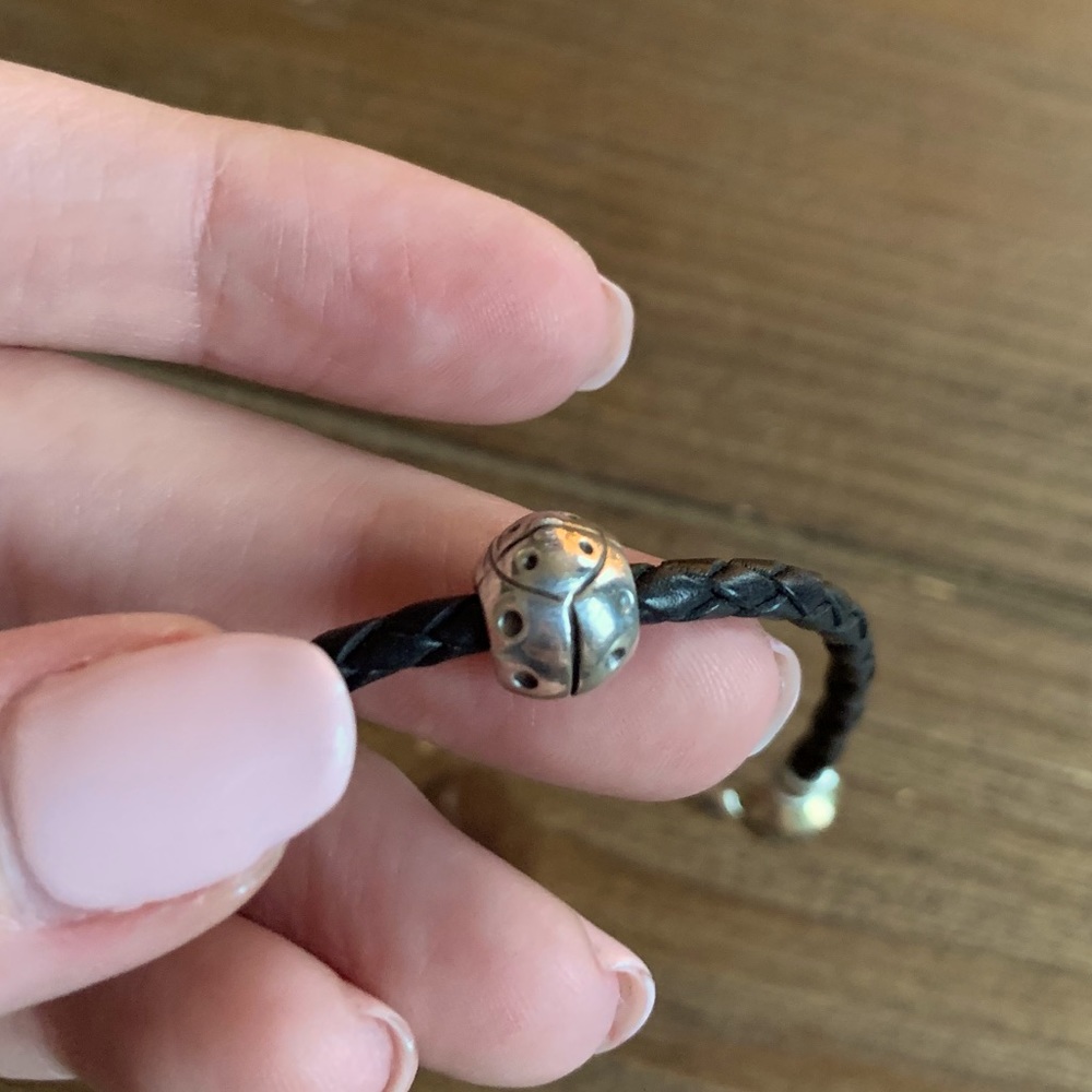 PANDORA Silver Ladybug Charm